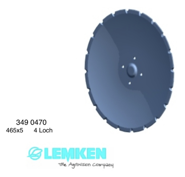 LEMKEN- 349 0470 4-Loch